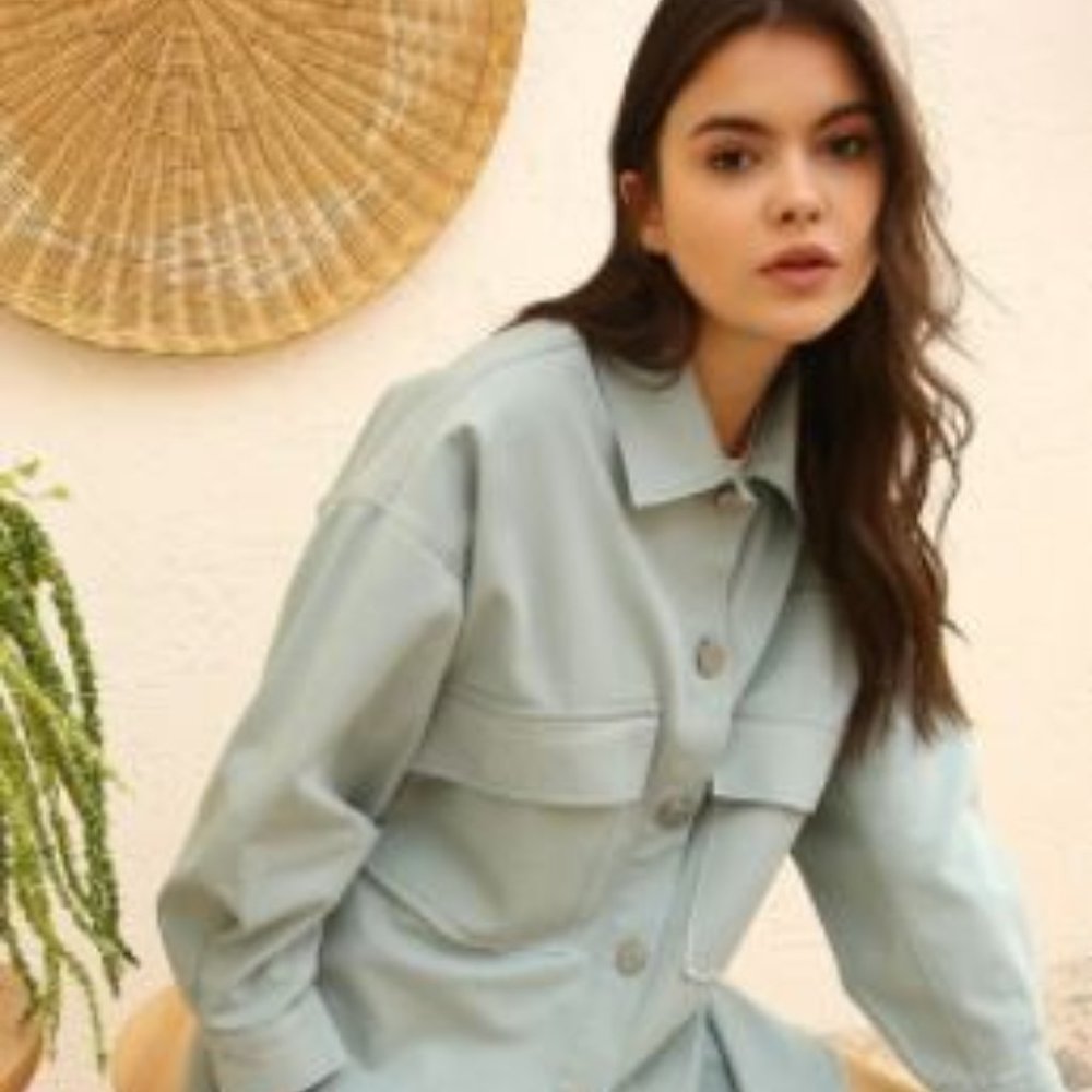 ALLDAY Women Outerwear Mint Jacket